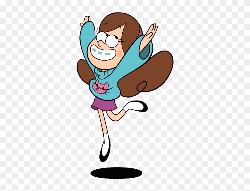Mabel Gravity Falls Clipart - Gravity Falls Mabel Jump #592200