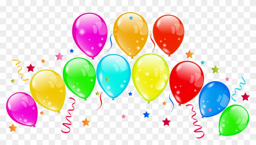 Decorative Balloons Png Clipart Image - Balloons Png #592296