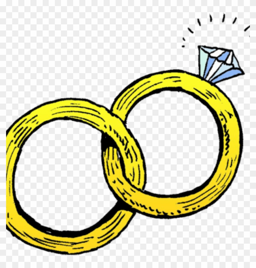 Wedding Ring Clipart Image Joined Wedding Rings Christian - Wedding Rings Clip Art #592312