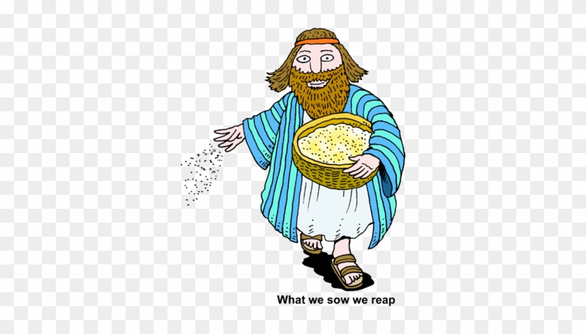 Man Sowing Seed - Sowing Clipart #592319