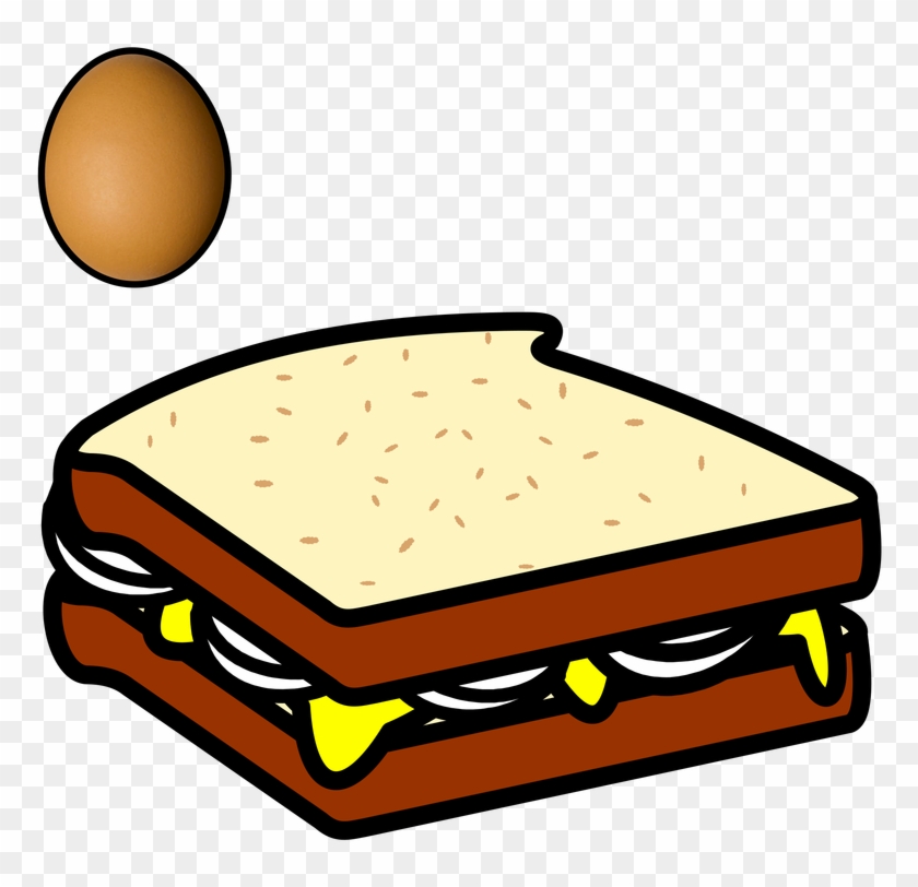 Sandwich Clipart Square - Sandwich #592368