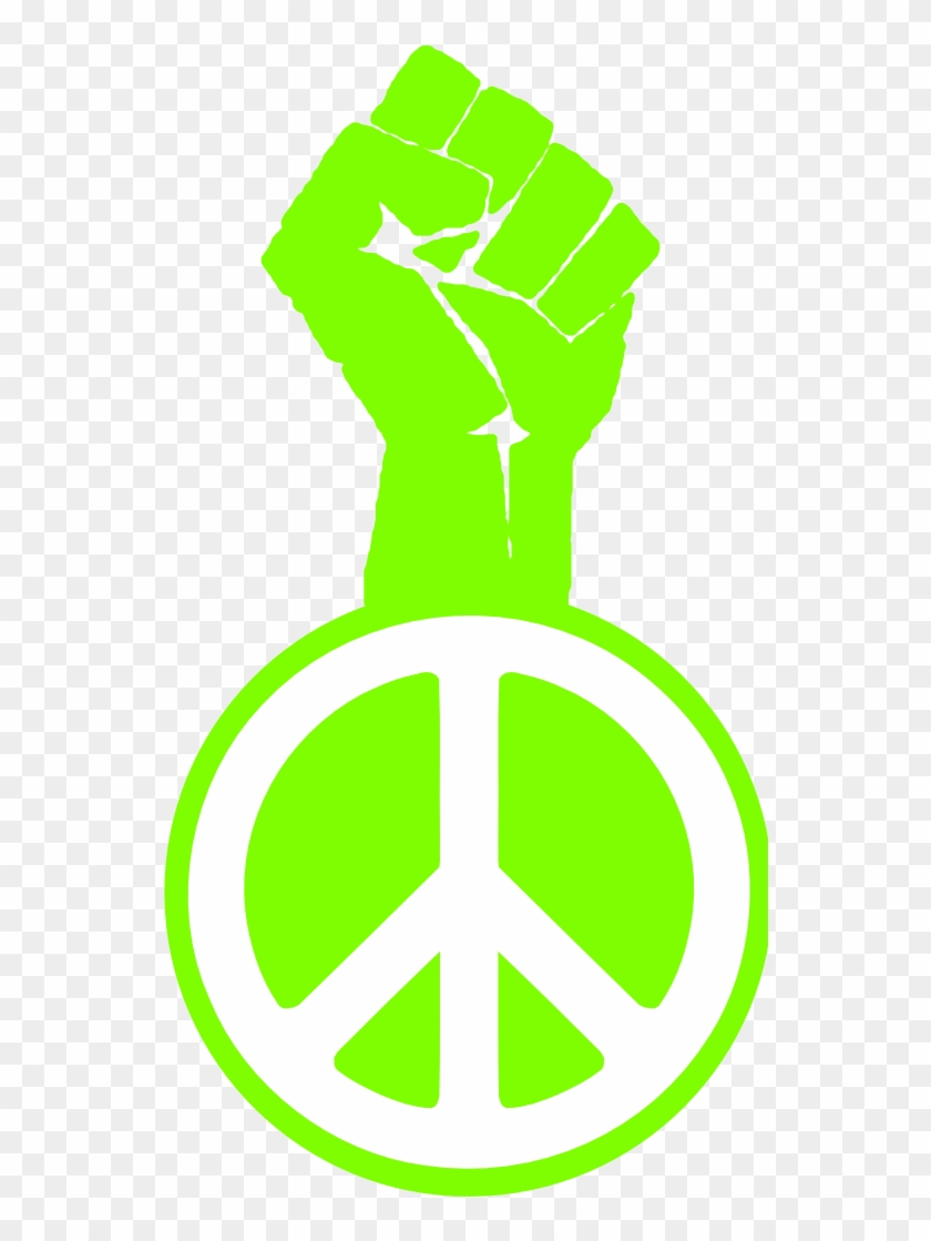 Fight The Power Occupy Wall Street Peace Fist Groovy - Solidarity Fist #592428