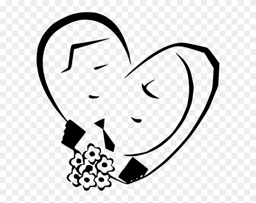 I Love You Clip Art Black And White - Wife & Husband Art #592437