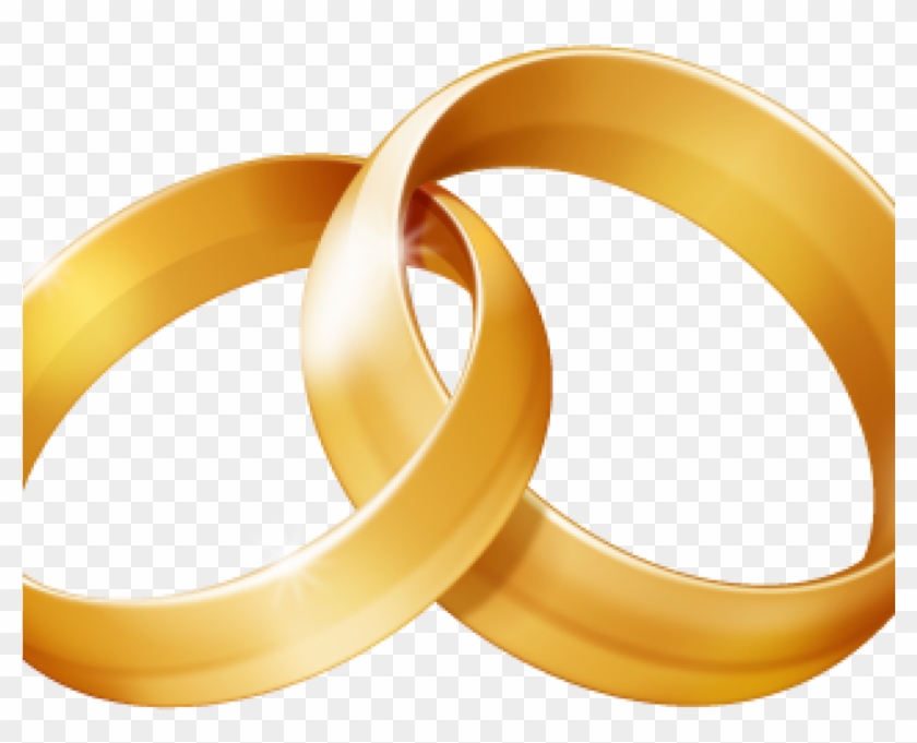 Wedding Ring Clipart Linked Wedding Rings Clipart Free - 2 Ring Clipart #592451