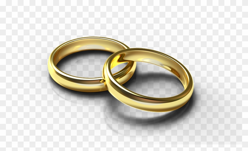 Wedding Ring Drawings 7, Buy Clip Art - แหวน ทอง Png #592511