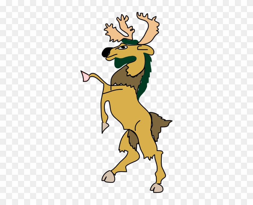 Standing Moose Png #592571