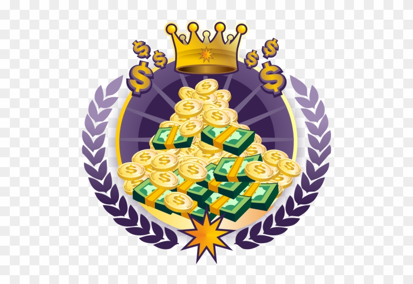 cash is king clipart cartoon