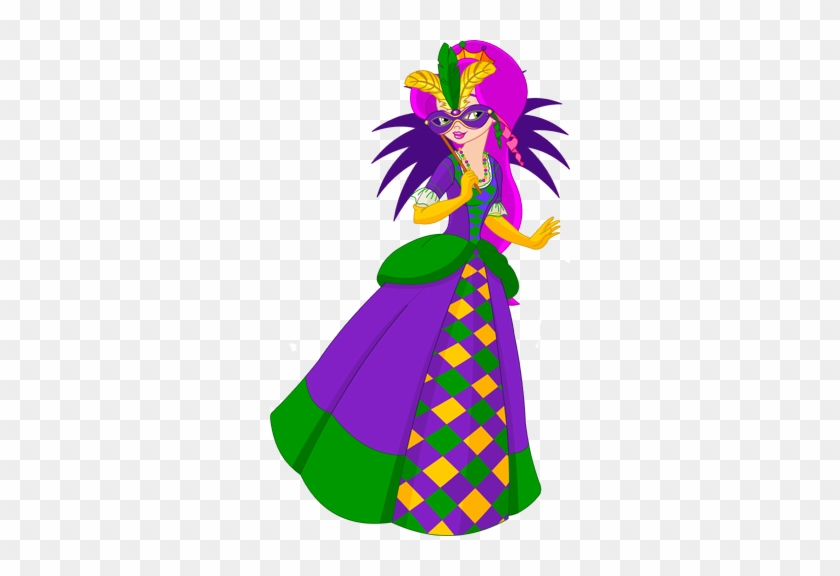 Throw A Great Mardi Gras Party That Won & - Mardi Gras Clip Art People #592596