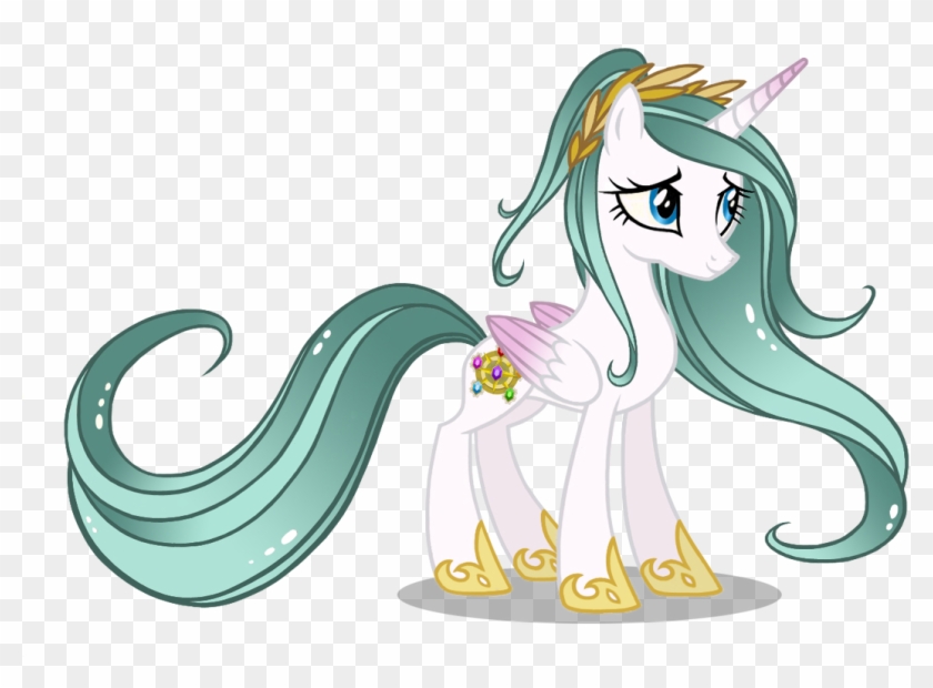 Queen Elysia Was The 1st Official Monarch Of Equestria - My Little Pony Princess Celestia Mom #592616