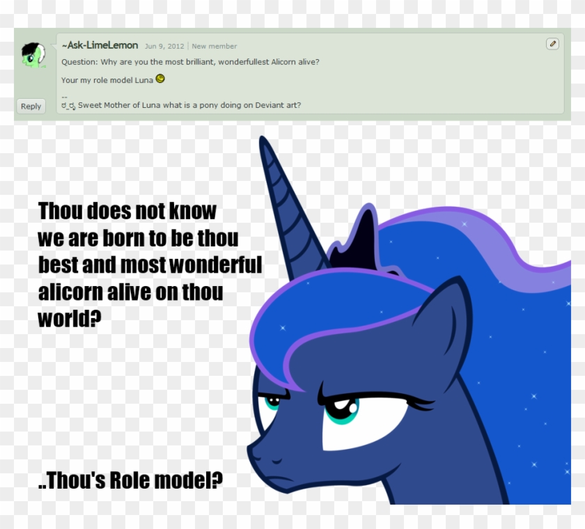 Question 16 By Ask Princess Luna - Mlp Ask Princess Luna #592626