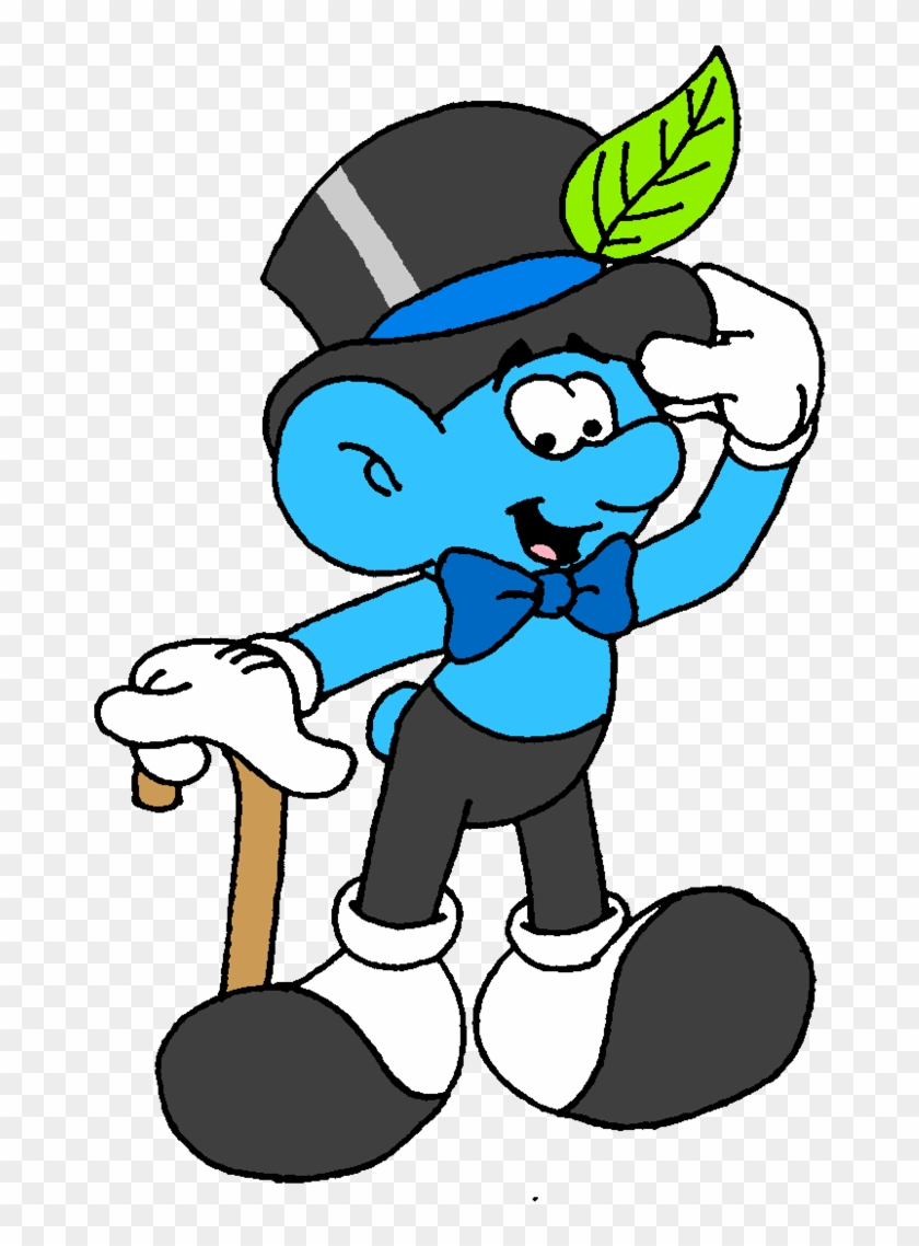 Fancy Smurf By Grishamanimation1 - The Smurfs #592661