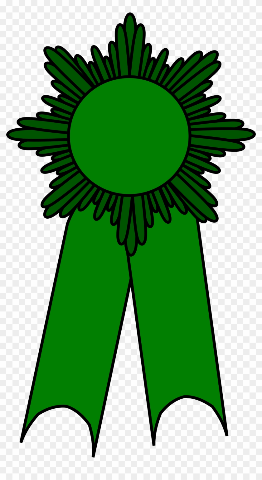 Prize Ribbon Green By Barnheartowl Prize Ribbon Green - Green Prize #592662