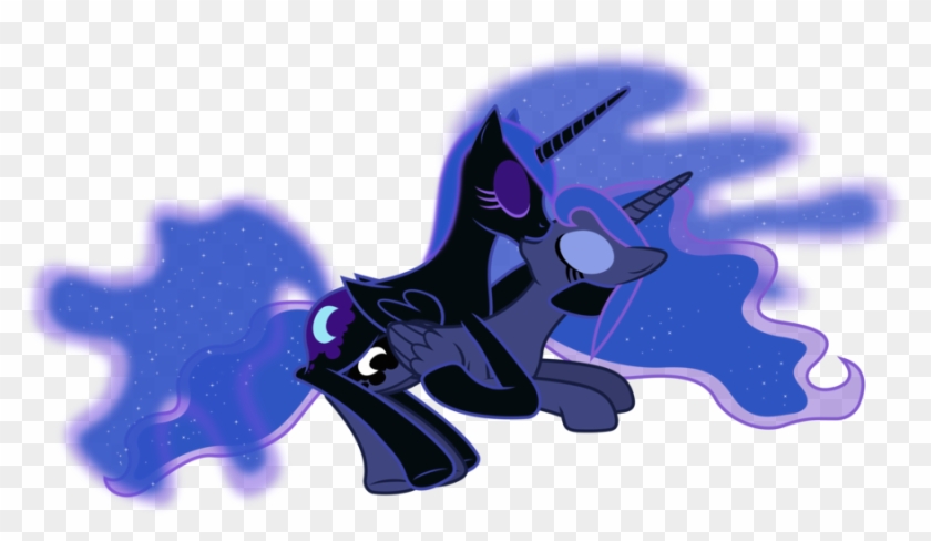 Three Wolf Moon Know Your Meme - My Little Pony Nightmare Moon And Princess Luna #592673