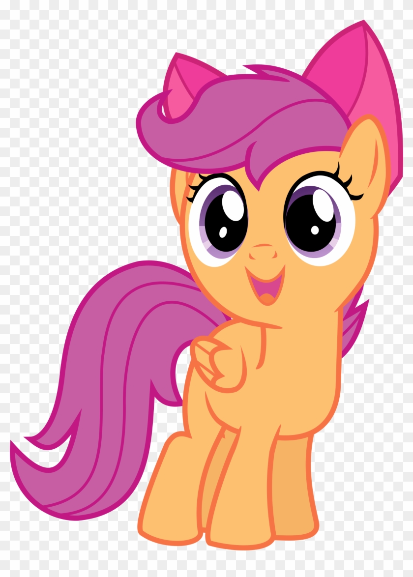 Svg Vector Mlp Scootaloo S Adorable - My Little Pony Scootaloo Png #592758