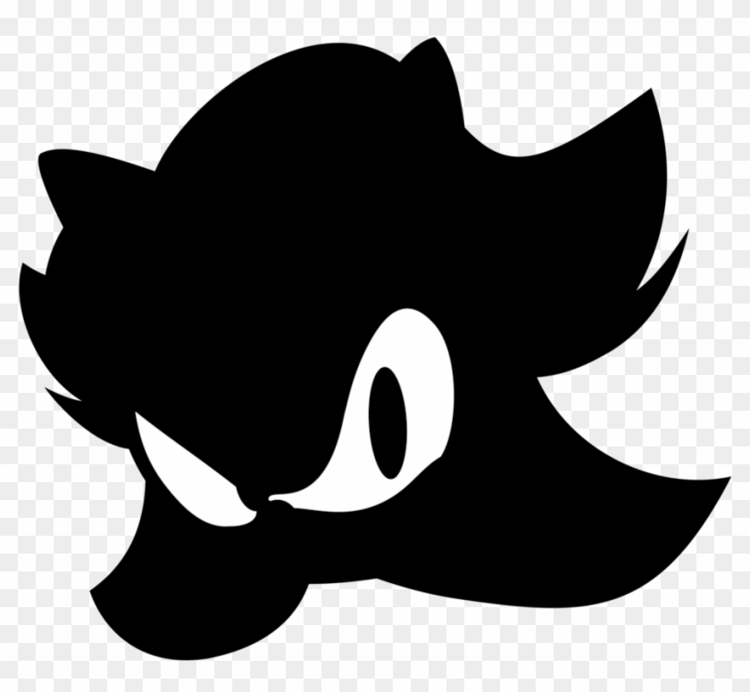 Sonic Boom Shadow Logo Vector By Greenmachine987 On - Shadow The Hedgehog Silhouette #592831