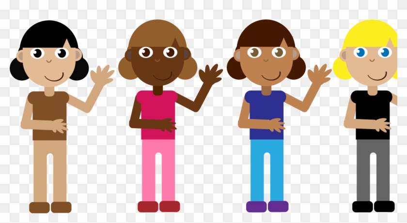 Big Image - Cartoon Girls Png #592859