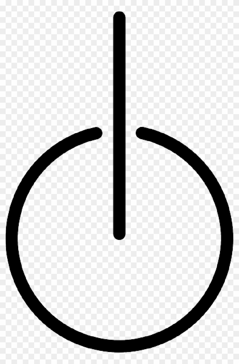 Icon, Symbol, Button, Symbols, Power, Off - Roman Symbol For Power #592899
