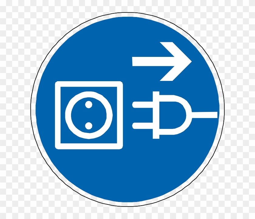 Plug, Cable, Electricity, Current - ถอด ปลั๊กไฟ Png #592930