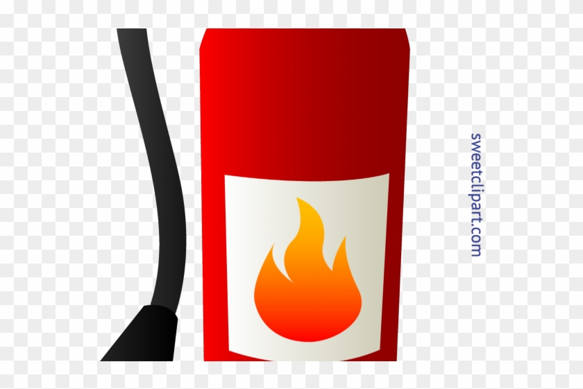 Fire Extinguisher Clipart - Water Bottle #592975