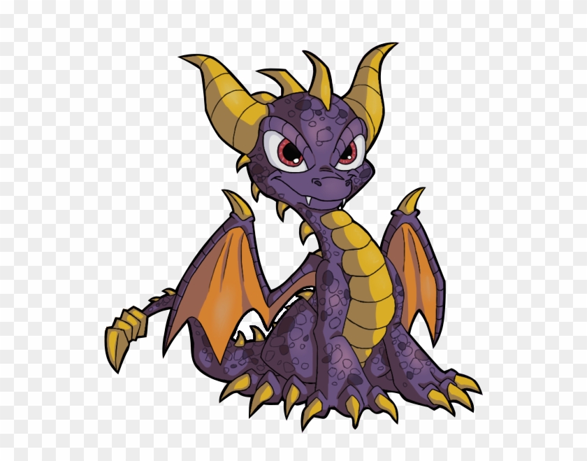 Spyro The Dragon - Cartoon #592996