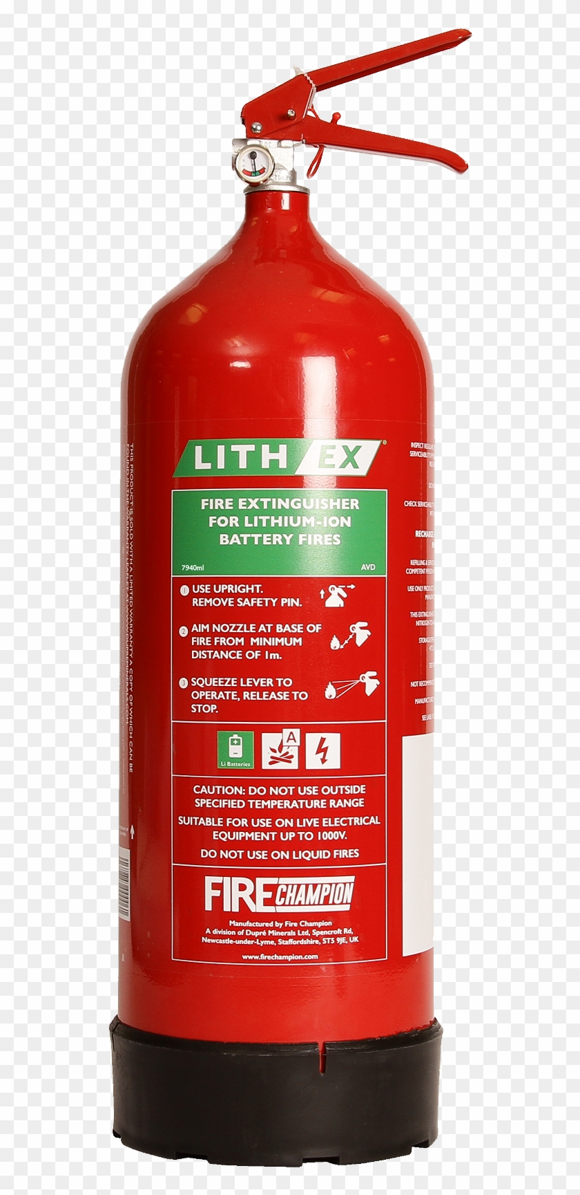 Extinguishers - Lithium Battery Fire Extinguisher Lion Battery Fire #593016