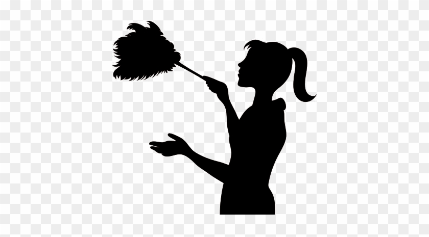 Maid Service Cleaner Domestic Worker Housekeeping - Cleaning Silhouette #593050