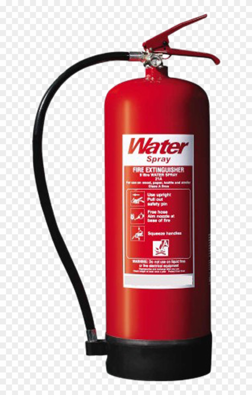 Clipart Fire Extinguisher - Water Plus Fire Extinguisher #593057