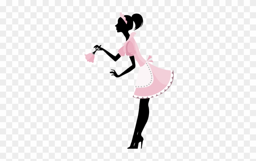 Maids Of Perfection ***** Star Cleaning Service - Pink Feather Duster Clipart #593091