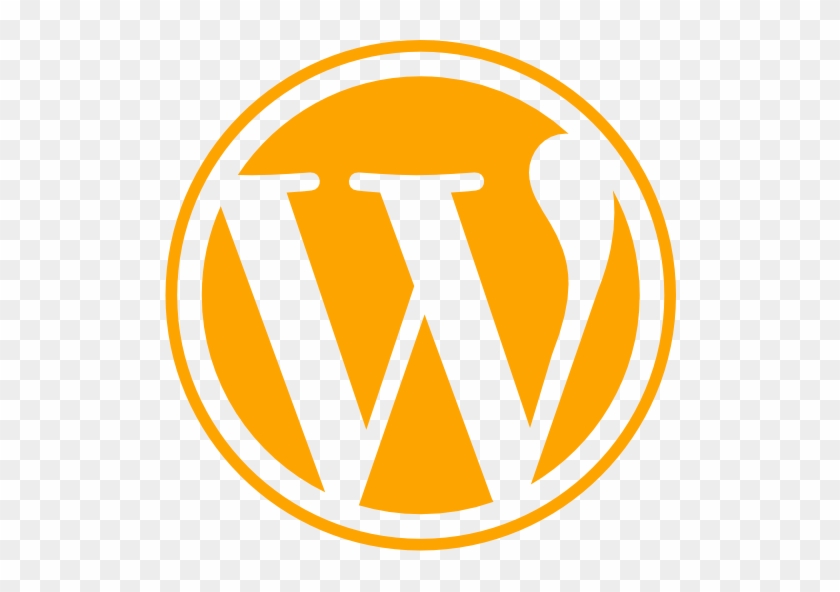 Wordpress Icon Orange #593099