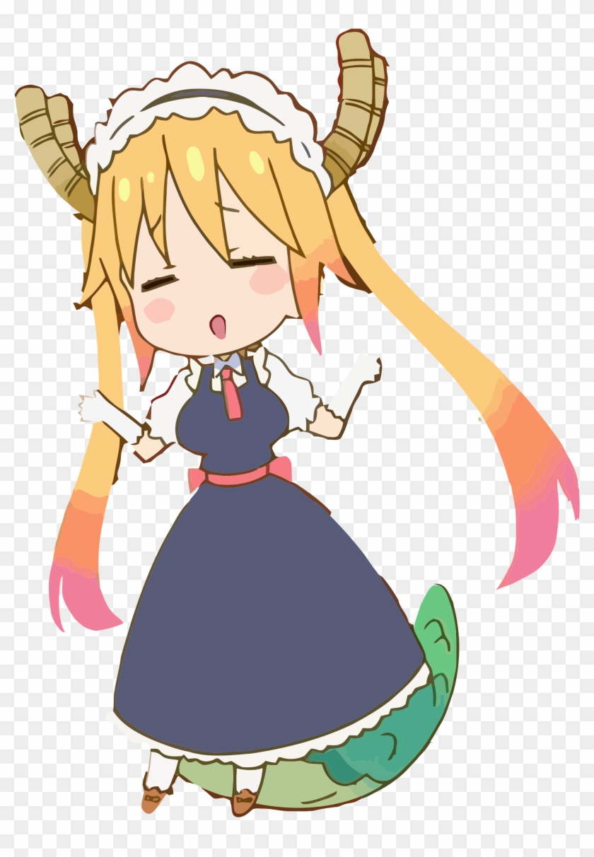 Frankie73 0 0 Kobayashi's Dragon Maid - Dragon Maid Tohru Chibi #593165