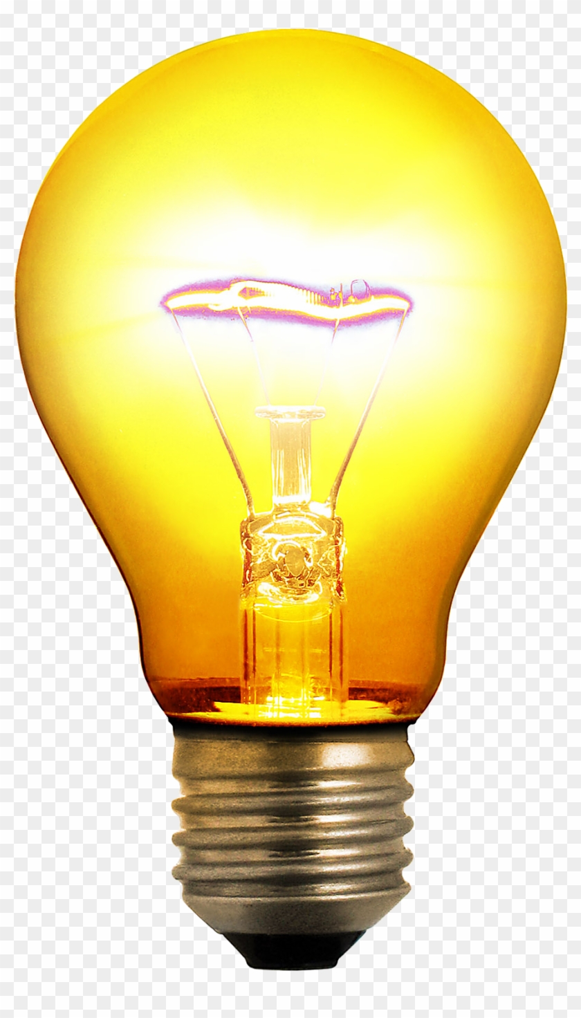 Light - Light Bulb Transparent Background #593170