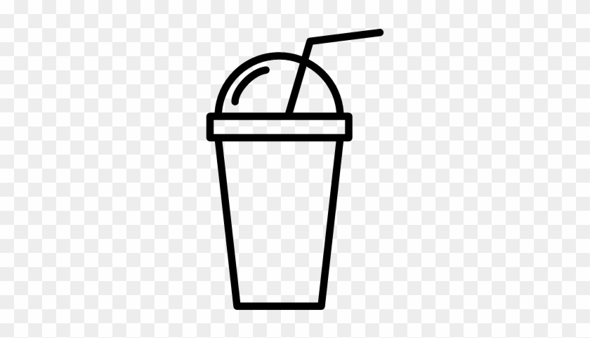 Milkshake Vector - Shake Cup Vector #593420