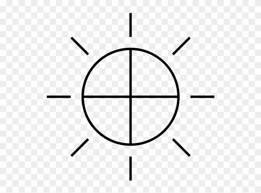Dacian Solar Symbol Clipart, Vector Clip Art Online, - Dacian Sun #593429