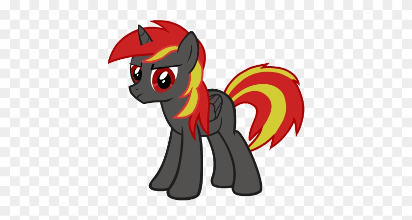 Blood Fire 'pony Avatar Demo Edition' By Burnoutprime7 - Blood Pony #593432