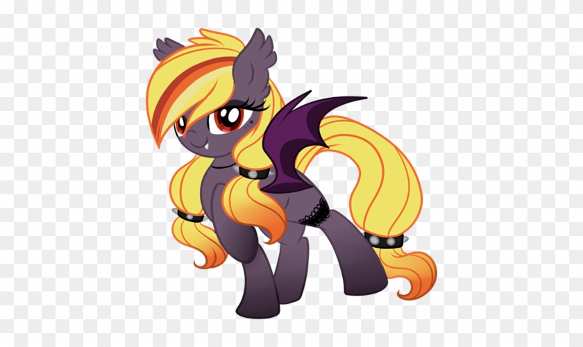 Fire Skull Bat Pony Oc - Bat Pony Oc Mlp #593456