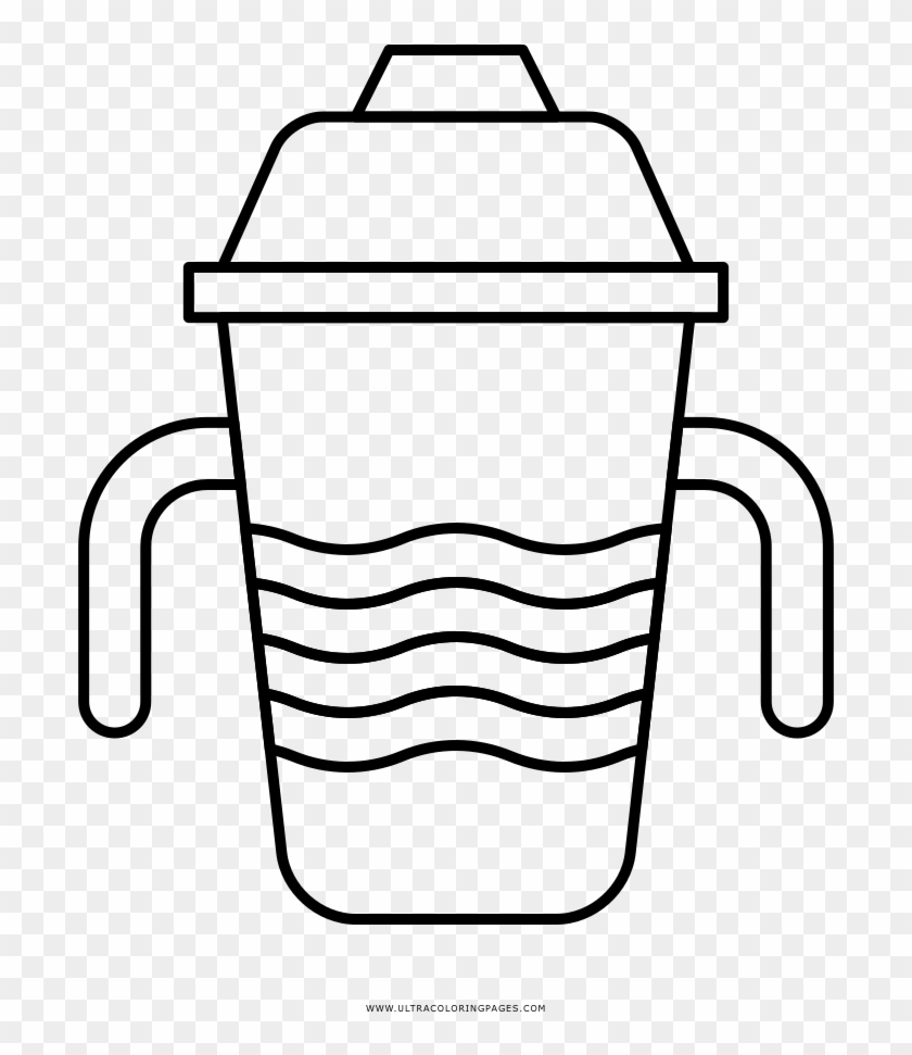 Smoothie Coloring Page - Line Art #593496