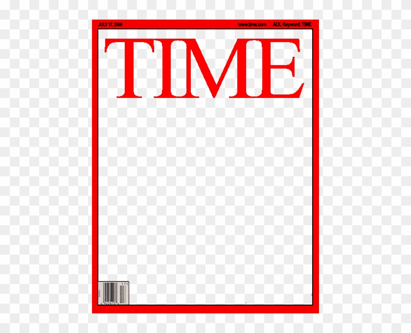 Blank Time Magazine Cover - Time Magazine Cover Template - Free Transparent  PNG Clipart Images Download