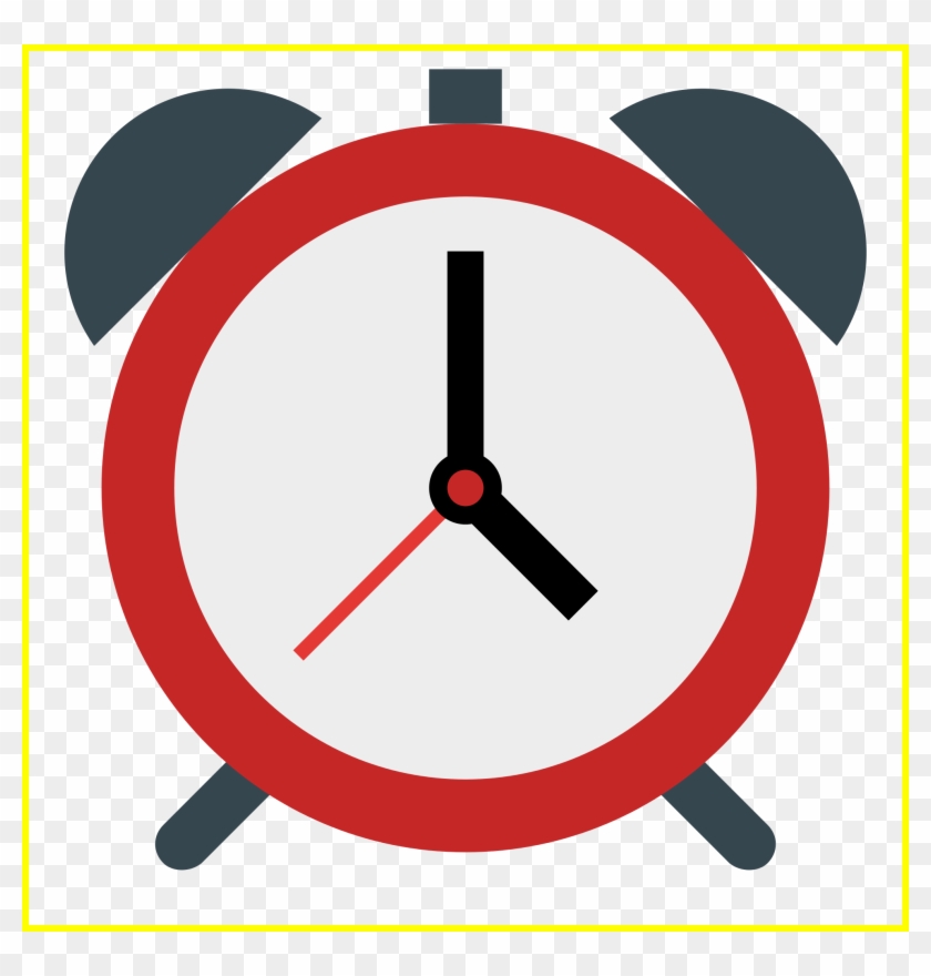 Shocking Alarm Bell Clock Time Icon Engine Iconfinder - Relógio Dispertador Png #593514
