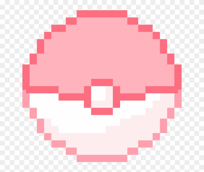 Cute Pokeball Pixel By Nikkineko3 - 8 Bit Pokemon Sprites #593571