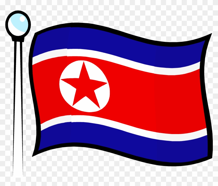 North Korea - Flag #593649