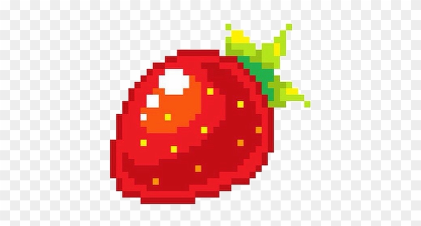 A Pixel Artist Renounces Pixel Art - Strawberry Pixel Gif #593672