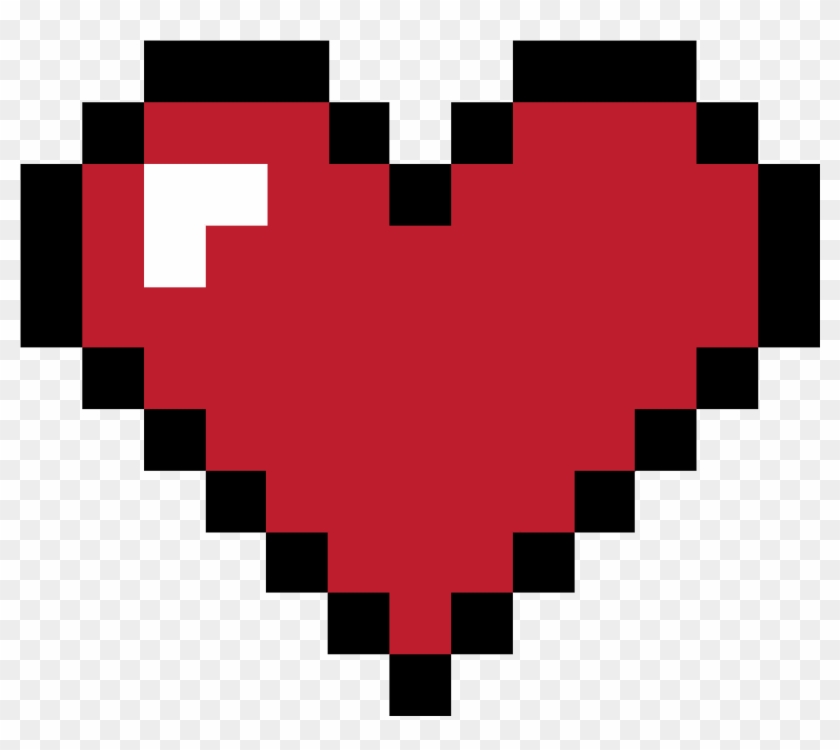 Pixel Heart Png Clipart - Kikkerland Heat Sensitive Pixel Heart Mug #593683