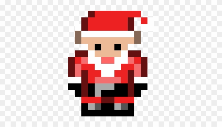 Bildergebnis Für Pixel Art Santa - Illustration #593690