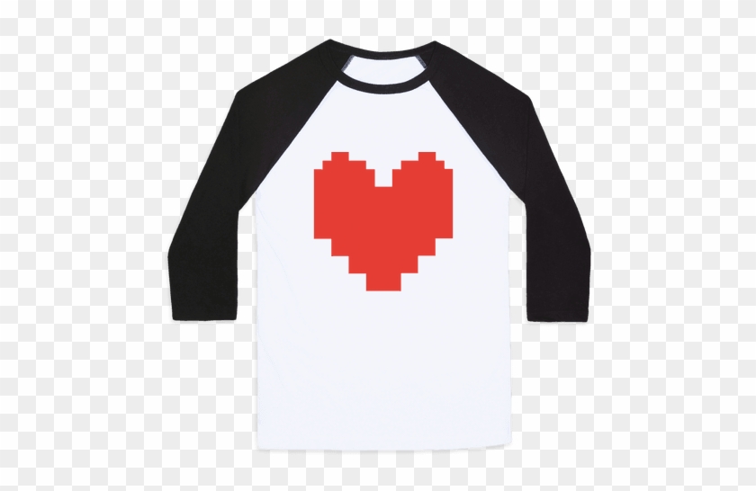 Undertale Pixel Heart Baseball Tee - Notorious Rbg Baseball Shirt #593693