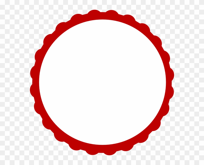 Red Circle Frame Clipart #593707