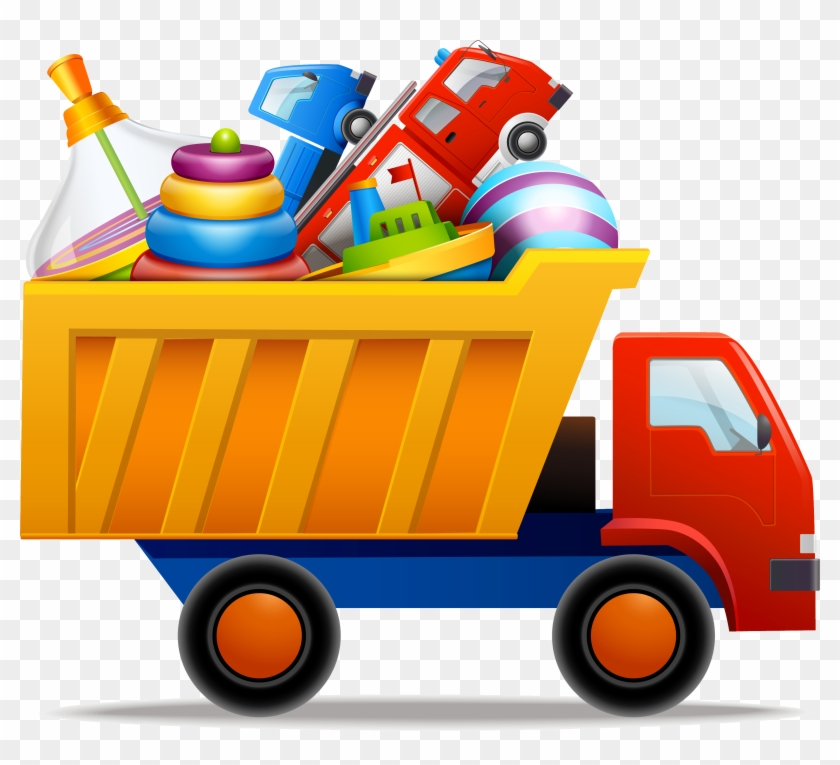 Toy Car Vector Png Clipart - Toy Car Vector Png #593752