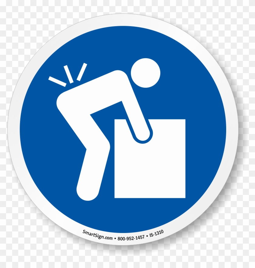 Lifting Hazard Iso Symbol Sign - Hazard #593762