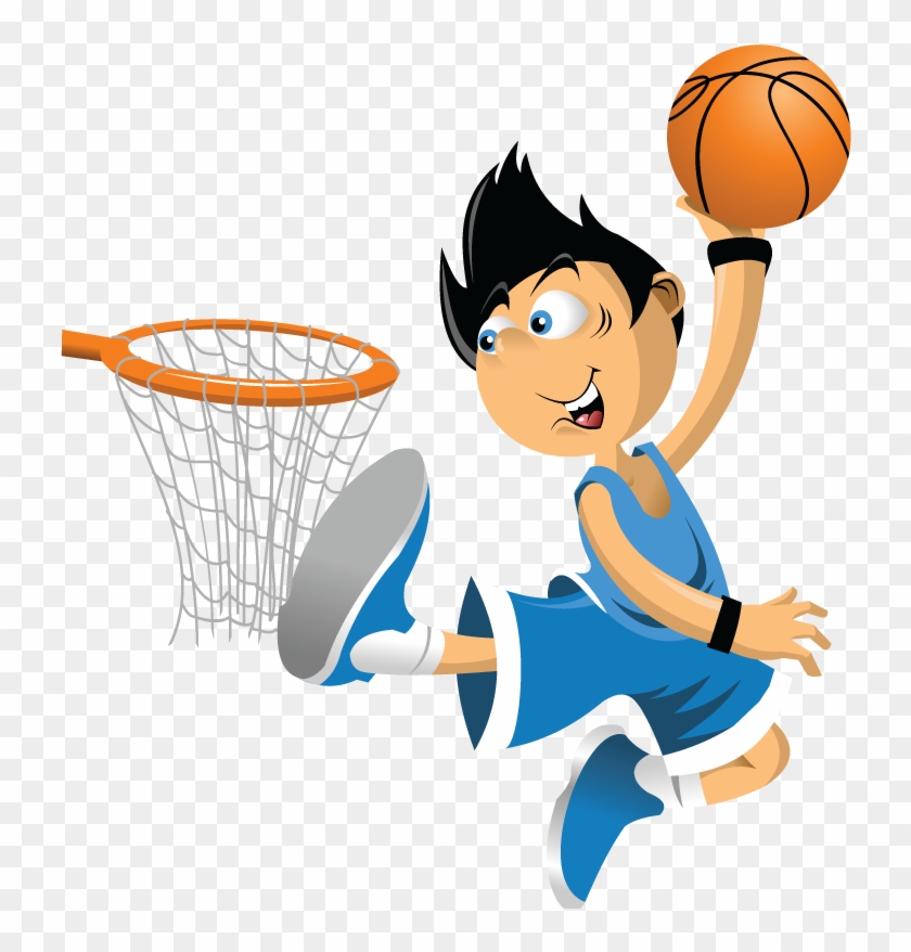 A Slam Dunk - Soccer Player Cartoon #593771