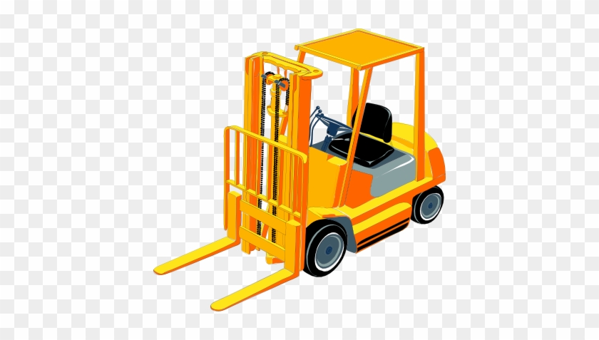 Forklift - Clipart - Forklift Clipart #593790