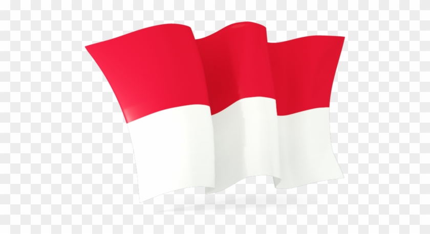 Singapore Flag Icon Clipart - Monaco Flag Png #593852